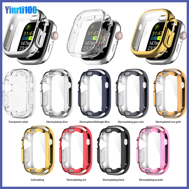 Ốp Bảo Vệ Mặt Đồng Hồ Thông Minh Iwatch8 Ultra 49mm