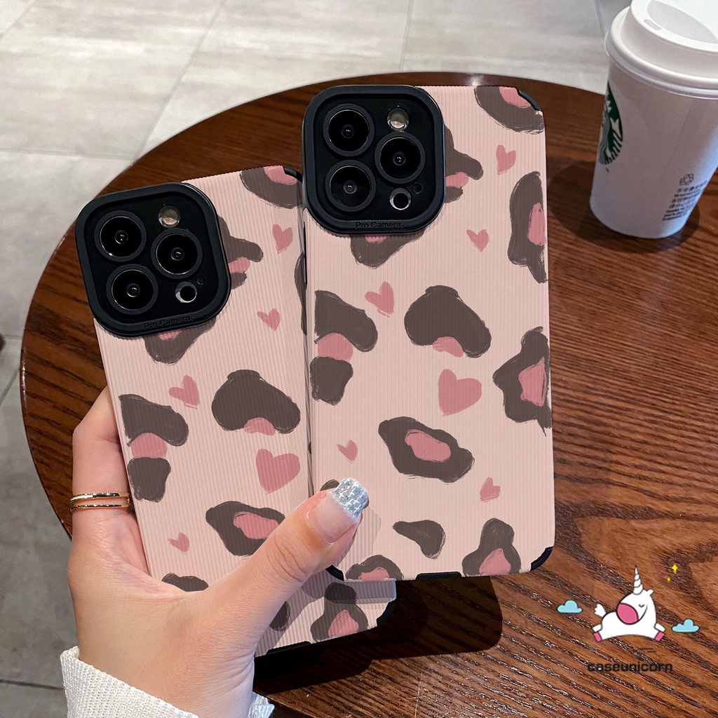 Ốp Điện Thoại Da Báo Thời Trang Cho iPhone 7Plus 11 13 14 12 Pro MAX XR 7 8 Plus X XS MAX