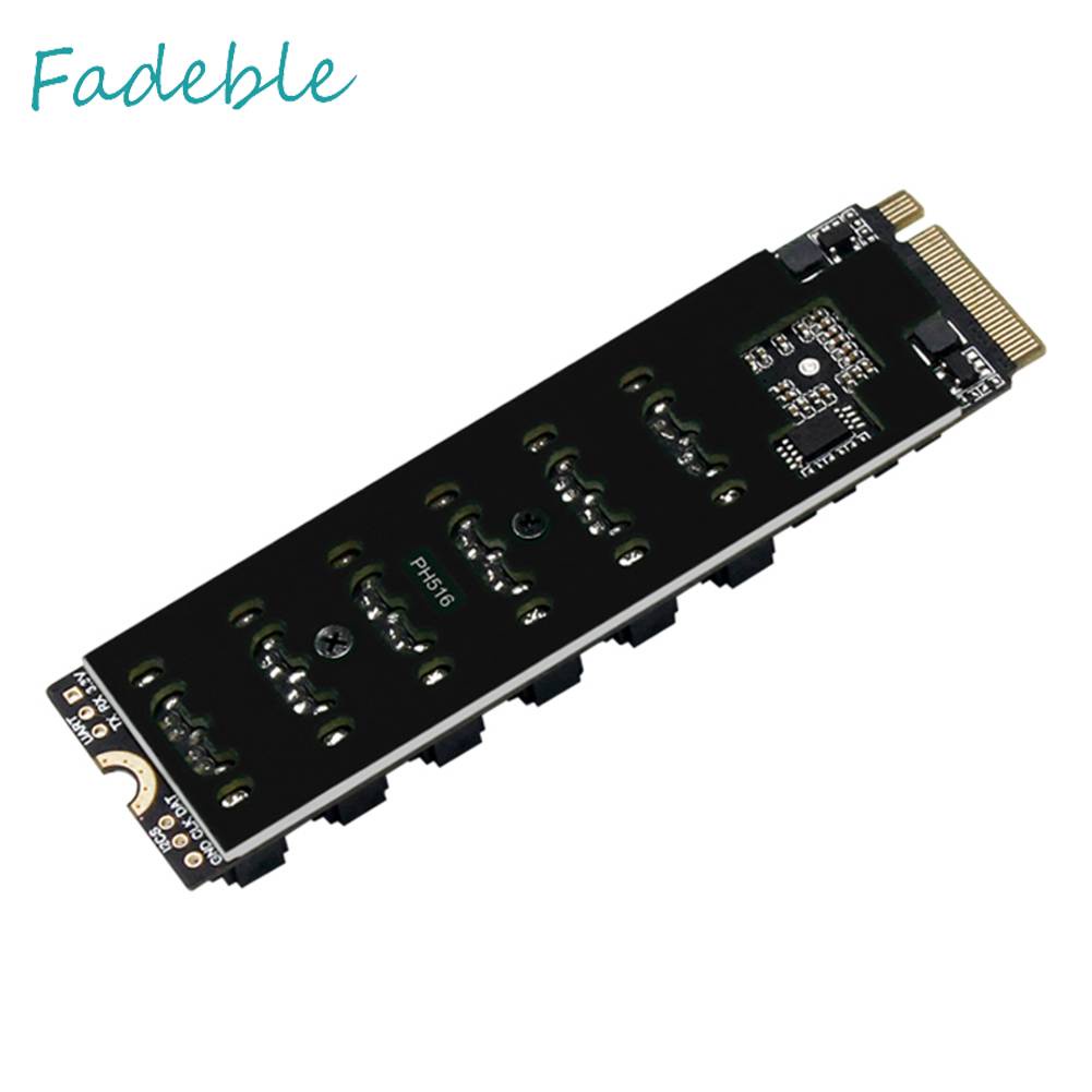 Card Mở Rộng M2 M-EKY PCIE3.0 Sang SATA6G Cho Ổ Cứng SATA