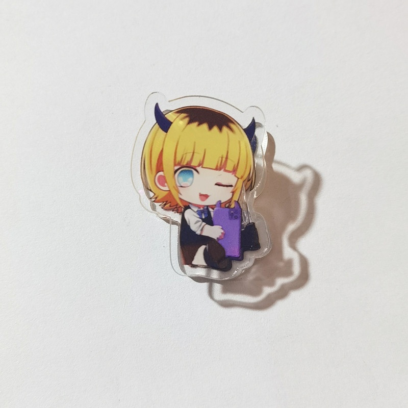 Kẹp Giấy Acrylic Họa Tiết Hoạt Hình Ruby Hoshino Ai no Ko