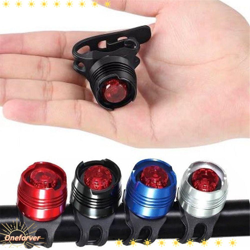 Bộ 2 Đèn Led Cảnh Báo An Toàn Gắn Đuôi Xe Đạp / Mũ Bảo Hiểm Chống Nước