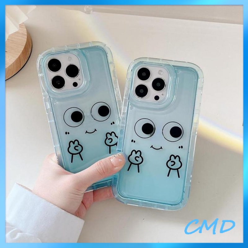 Ốp lưng iphone Điện Thoại Màu xanh da trời, túi khí biểu cảm nhỏ, chống chấn động, bảo vệ máy ảnh,TPU Cho Iphone 6 / 6S / 6SPlus / se / 7 / 7Plus / 8 / 8Plus / X / xs / xsmax / 11 / 12 / 13 / 14 / plus / pro / pro max-742