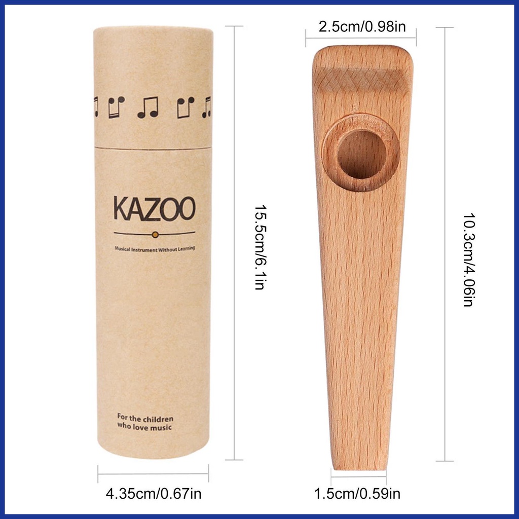 Sáo Kazoo Cổ Điển Dành Cho Người Mới Bắt Đầu Chơi Đàn Ghita / Ukulele