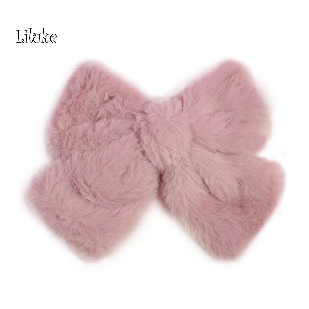 Kẹp Tóc Đính Nơ Xinh Xắn Co Giãn Cho Nữ