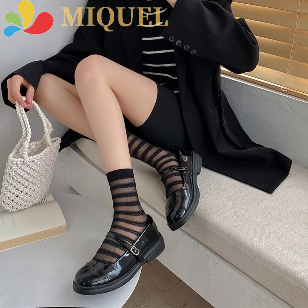 Vớ Lụa Siêu Mỏng Co Giãn Chống Ma Sát Thời Trang Xuân Hè Cổ Điển