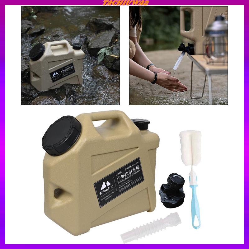 [Tachiuwa2] Bình Đựng Nước 10L Để Rửa Chén Dĩa Trong Trường Hợp Khẩn Cấp Dùng Khi Lá