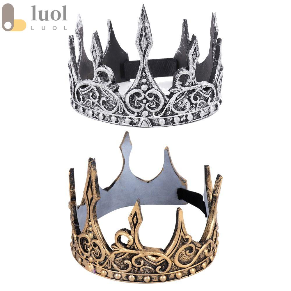 Phụ Kiện Cài Tóc Hình Vương Miện Thời Trang Cho Lễ Hội Hóa Trang