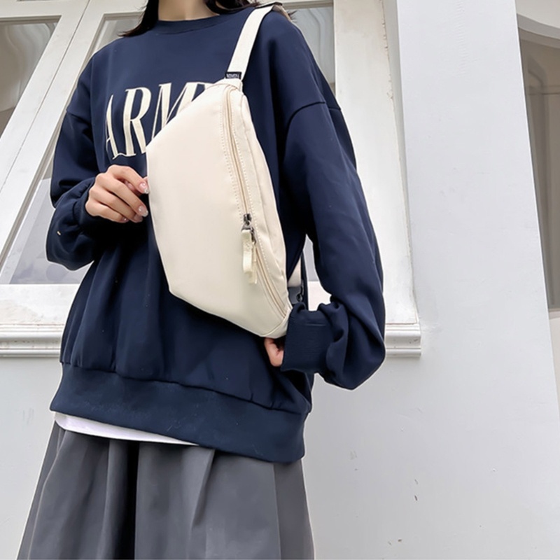 Túi Nylon Đeo Chéo Ngực Trọng Lượng Nhẹ Thời Trang Dành Cho Nam Nữ