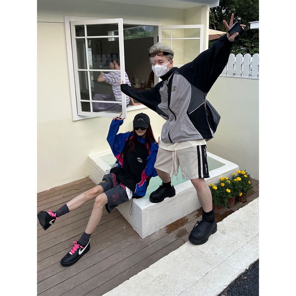 Áo Khoác Chống Nắng Mỏng Nhanh Khô Phong Cách Retro Mỹ Necoyep2023