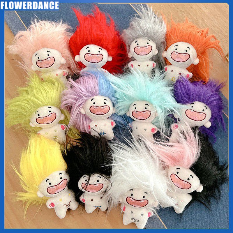 Ngộ Nghĩnh Răng Mất Tích 10Cm Búp Bê Cotton Búp Bê Em Bé Khỏa Thân Tóc Xào Không Thuộc Tính Búp Bê Mười Hai Cung Hoàng Đạo Quà Tặng Sinh Nhật Di Động mặt Dây Chuyền Hoa