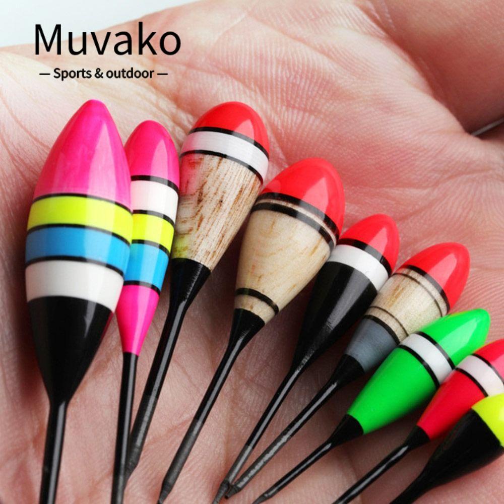 MUVAKO Phao Câu Cá / Tôm Có Đèn Nhiều Kích Cỡ Tiện Dụng