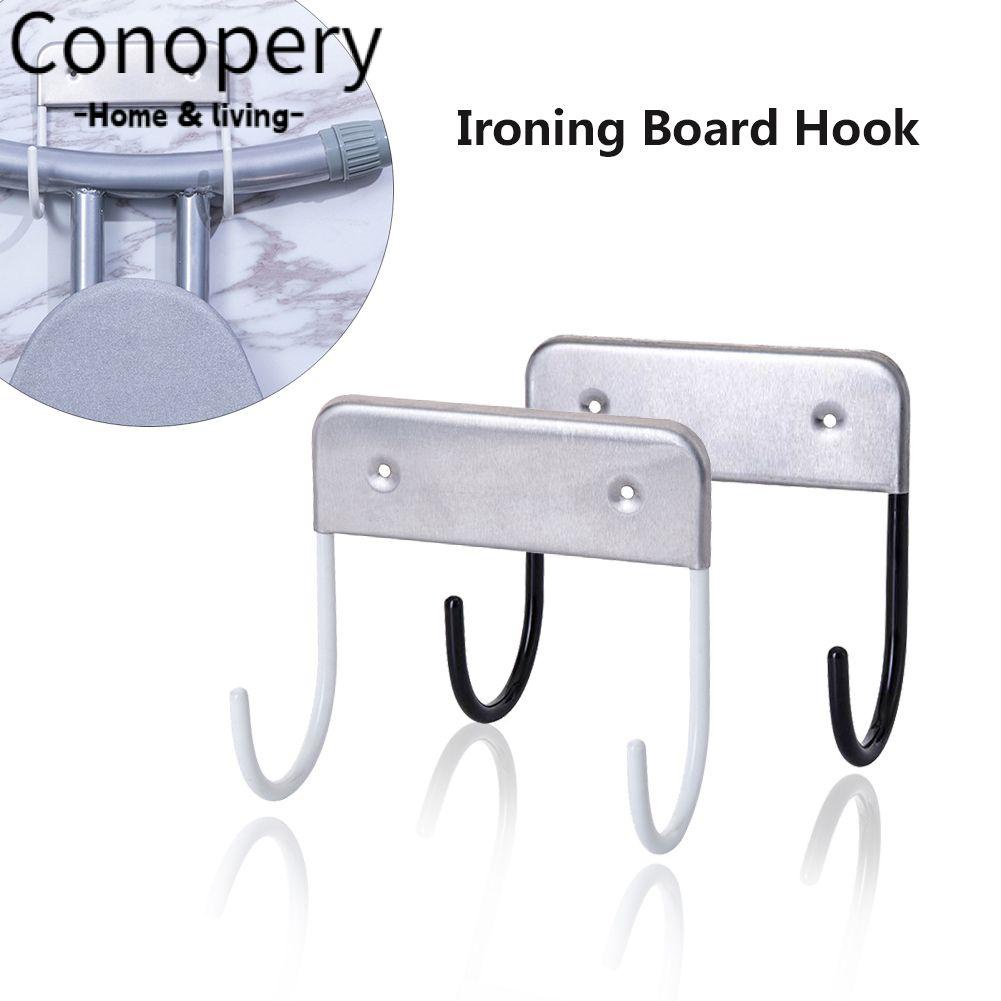 CONOPERY Giá Đỡ Bàn Ủi Gắn Tường Bằng Kim Loại Tiết Kiệm Không Gian Tiện Dụng