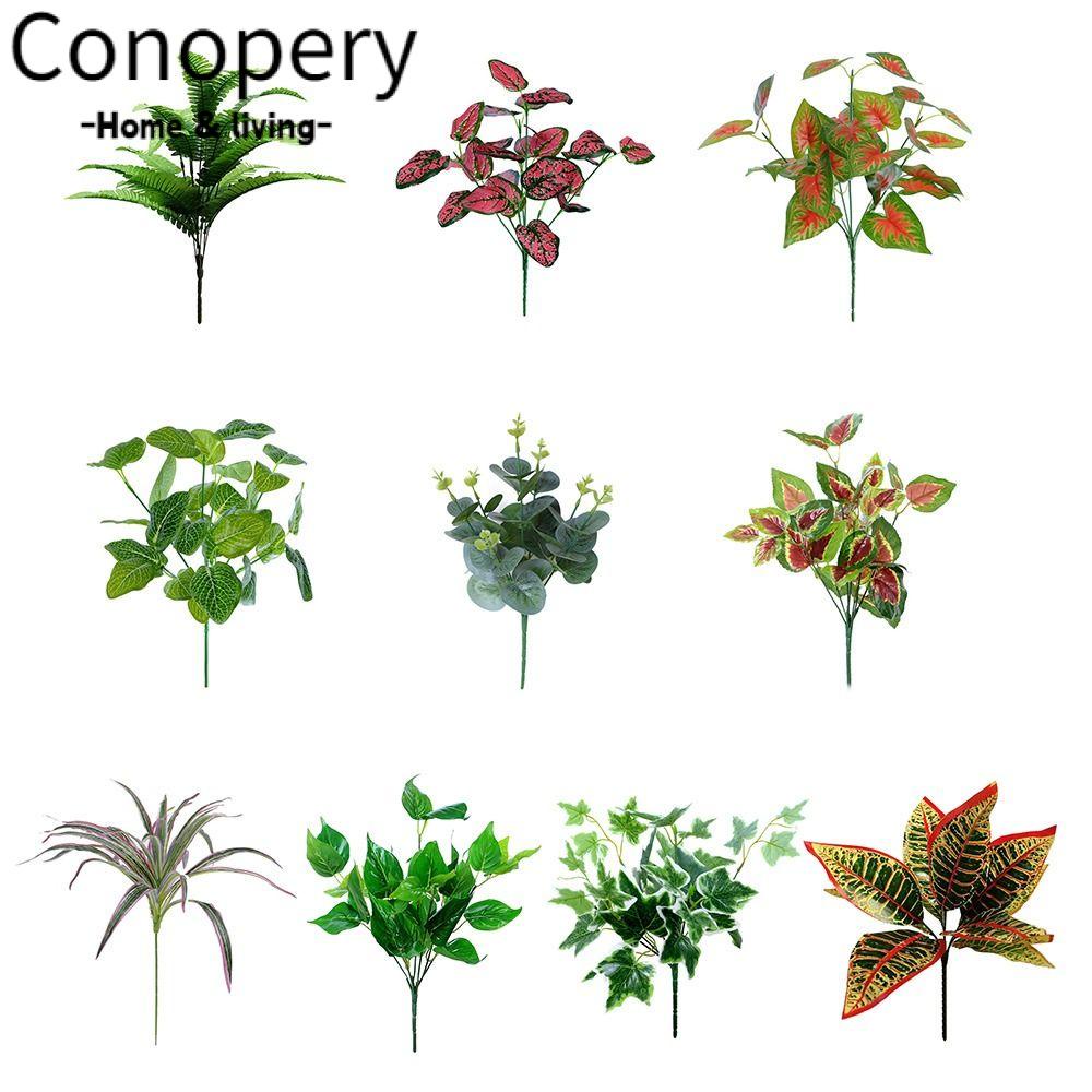 CONOPERY Nhánh Lá Cây Tự Nhiên Dùng Trang Trí Đám Cưới|Hoa Giả Trang Trí Nhà Cửa Sân Vườn