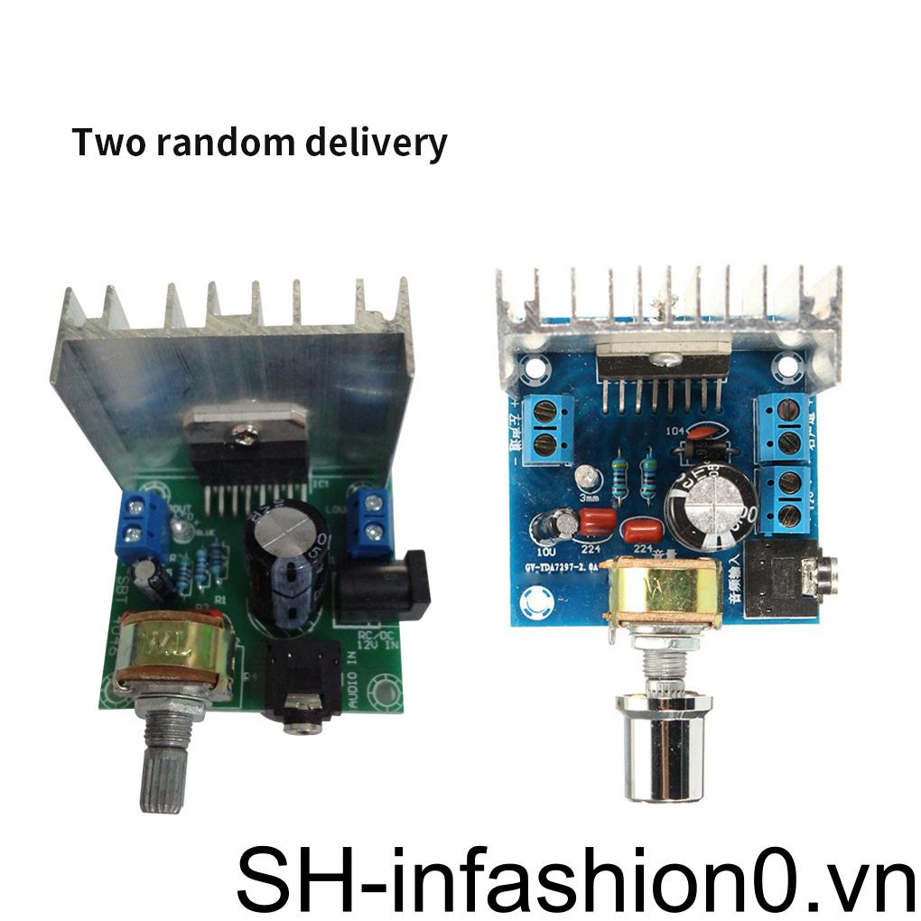 Bộ Khuếch Đại Âm Thanh Kỹ Thuật Số AC / DC 12V TDA7297 2 X 15W Channel