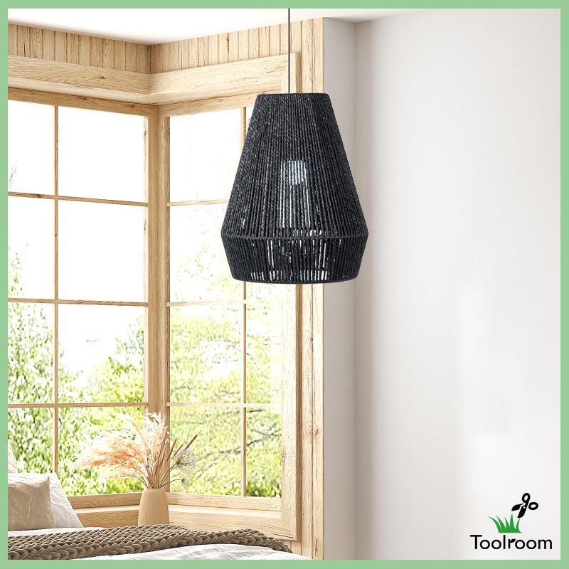 Vỏ Bọc Đèn Lồng Dạng Dây Bện Phong Cách Mộc Mạc Cổ Điển