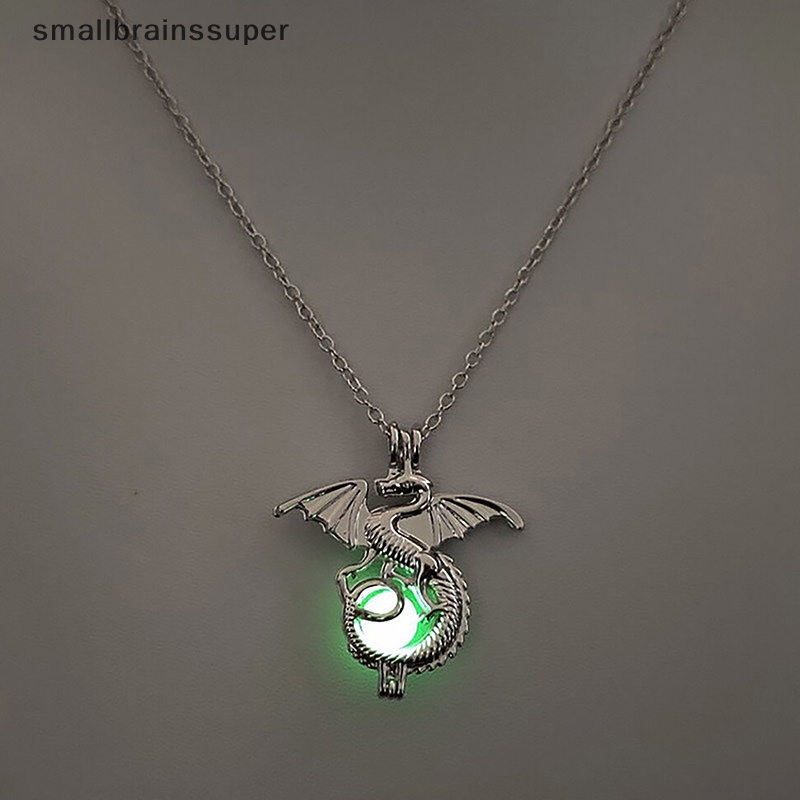 Vòng cổ Hợp Kim Mặt Hình Rồng Phát Sáng Trong Bóng Tối Phong Cách Vintage Cho Nam