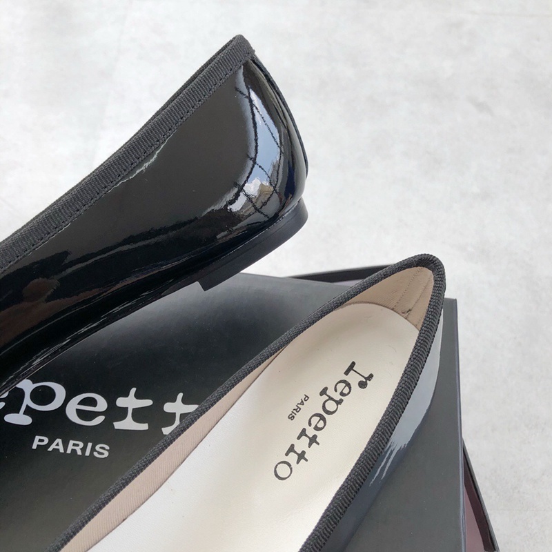 Repetto Giày Búp Bê Da Thời Trang Xinh Xắn Dành Cho Nữ