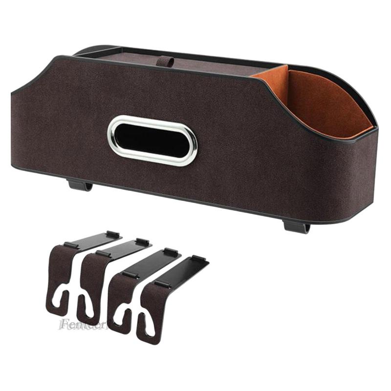 [Fenteer1] Giá Đỡ Cốc / Khăn Ăn Gắn Ghế Ngồi Xe Hơi Chống Mài Mòn Phong Cách