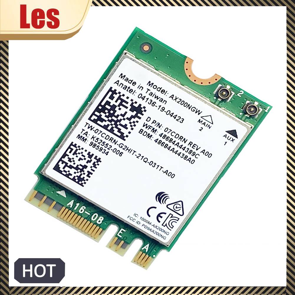 Card Mạng Bluetooth AX200NGW 2974M 2.4G 5G WiFi 6 M.2 Cho Intel