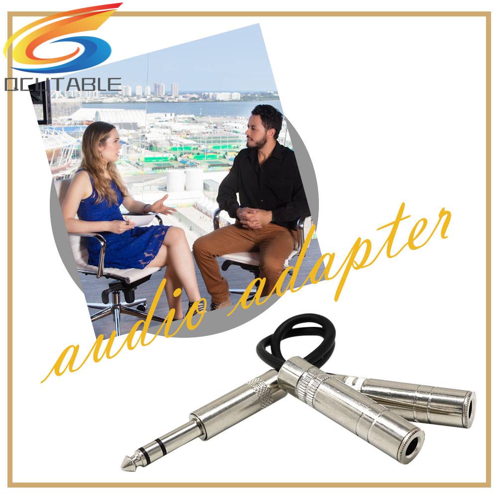 Dây Cáp Chữ Y Âm Thanh 6.35mm 2X 1 / 4 inch