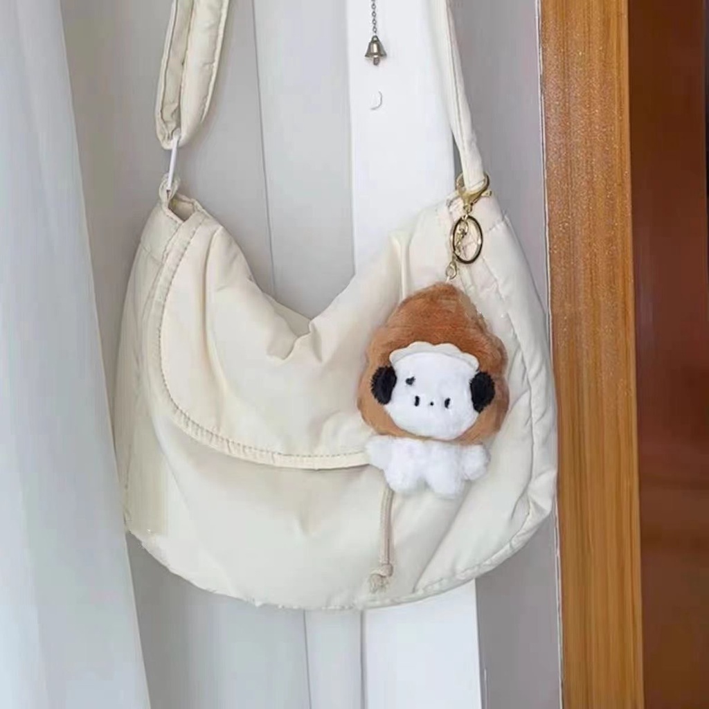 Móc Khóa Hình Chú Chó Nhồi Bông Dễ Thương