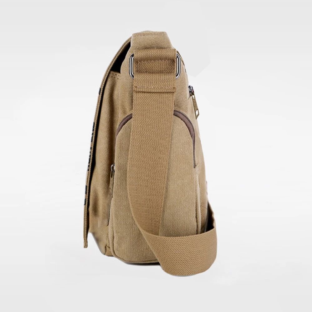 Túi Đeo Vai Bằng Vải Canvas In Hình Totoro Đa Năng Thời Trang Cho Nam Và Nữ