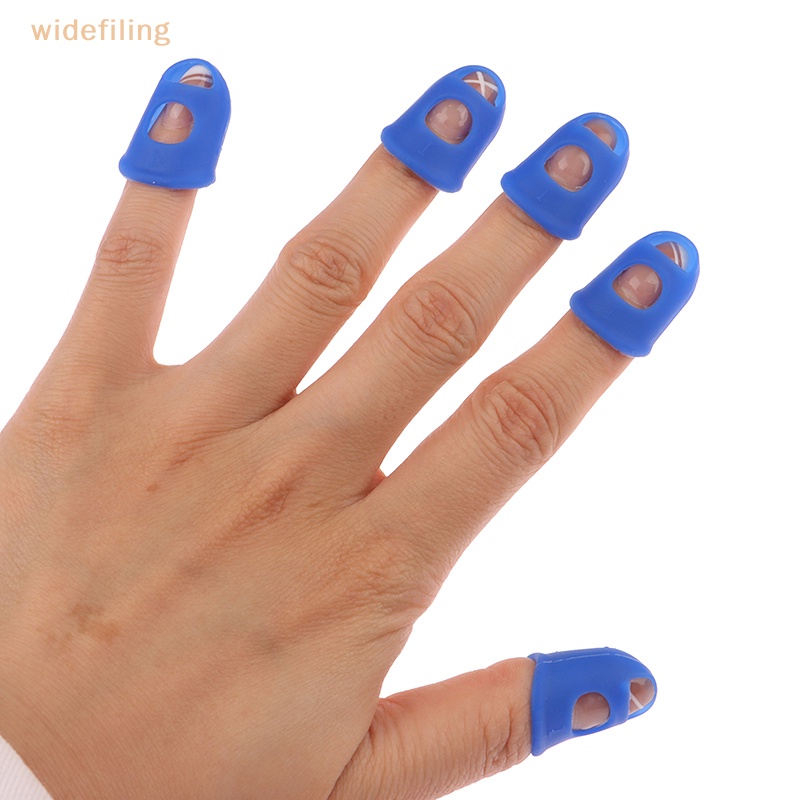 Bộ 5 Miếng Silicone Bảo Vệ Ngón Tay Khi Chơi Đàn Guitar / Ukulele