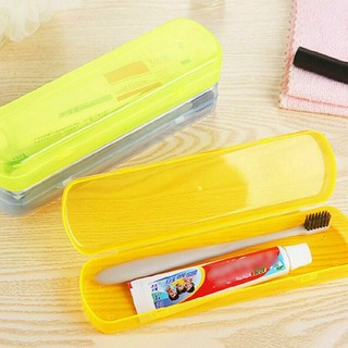 New Portable Travel Toothbrush Toothpaste Storage Box Plastic Container Case