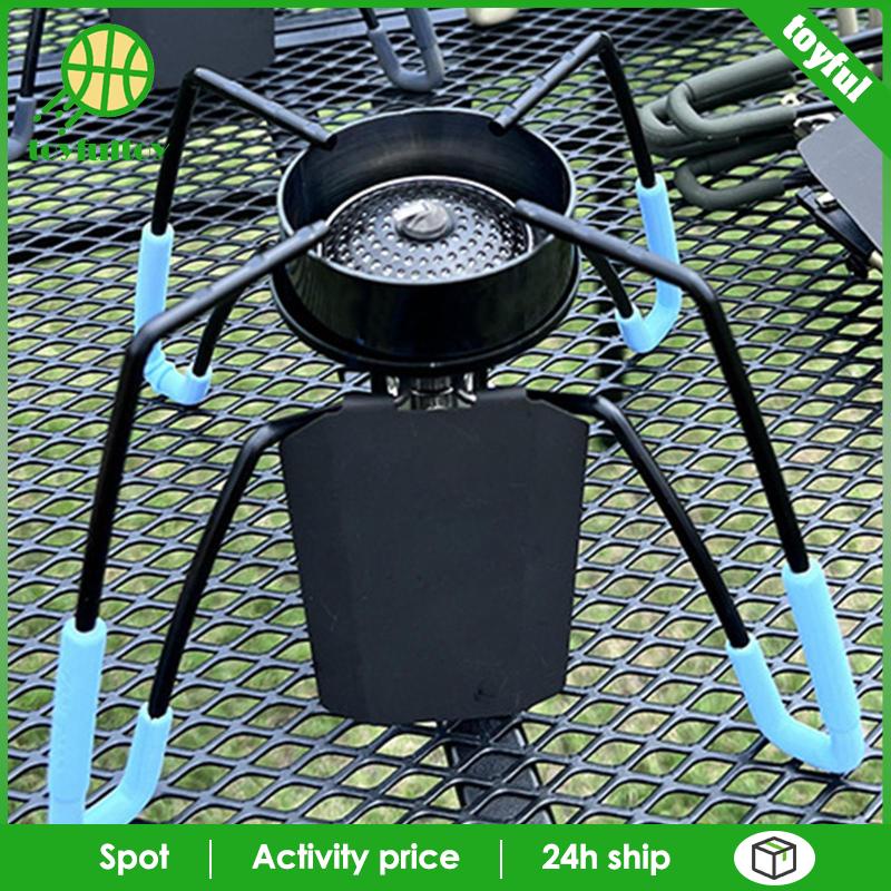 Giá Đỡ Tròn Bằng Thép Không Gỉ Chắn Gió Cho Cắm Trại