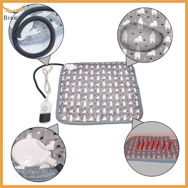 Chăn Sưởi Ấm Cho Thú Cưng Chống Thấm Nước 110v