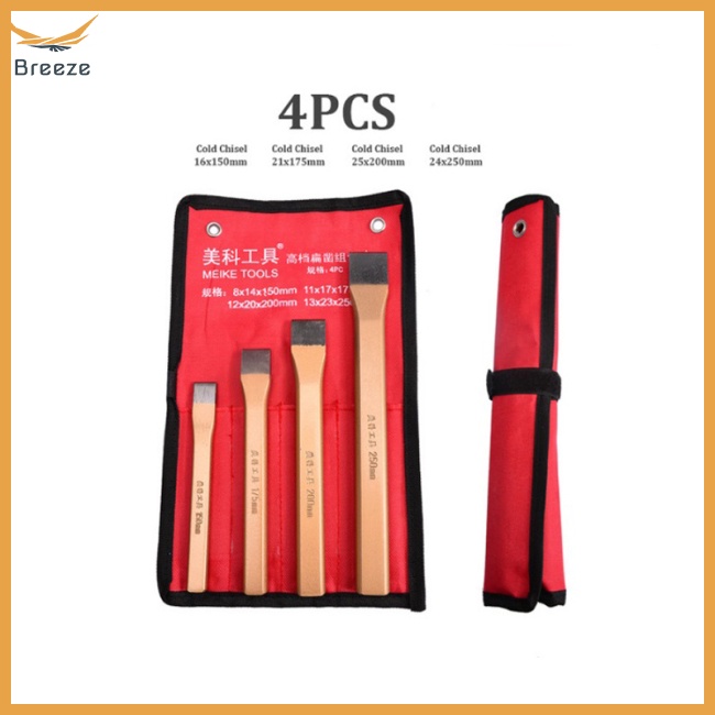 Bộ 6 Dụng Cụ Đục Lỗ Cho Xây Dựng Kèm Túi Đựng