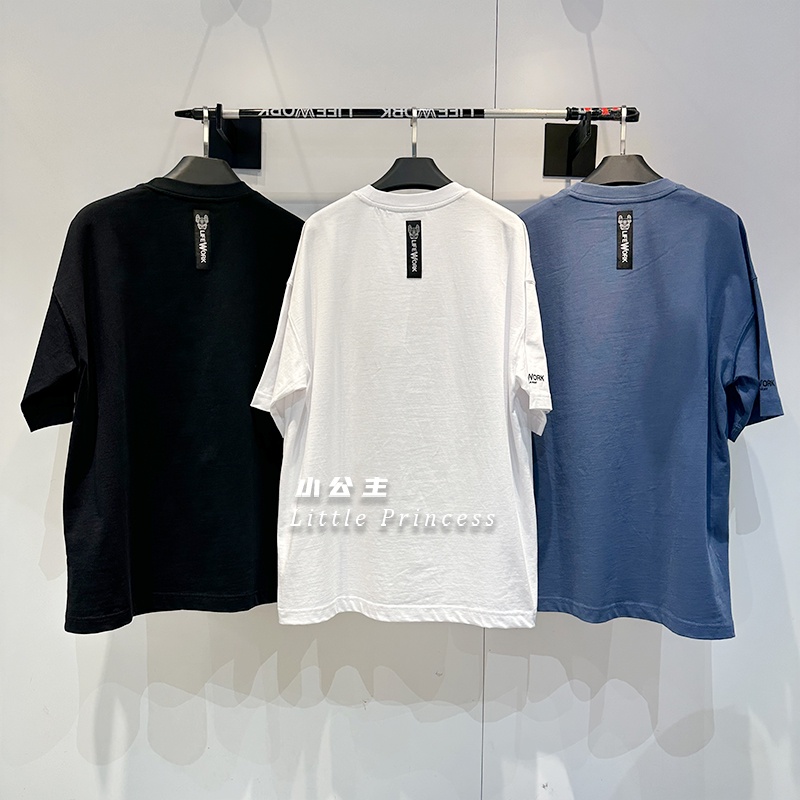 Áo Thun Tay Ngắn Dáng Rộng In Hình Chú Chó Ngộ Nghĩnh