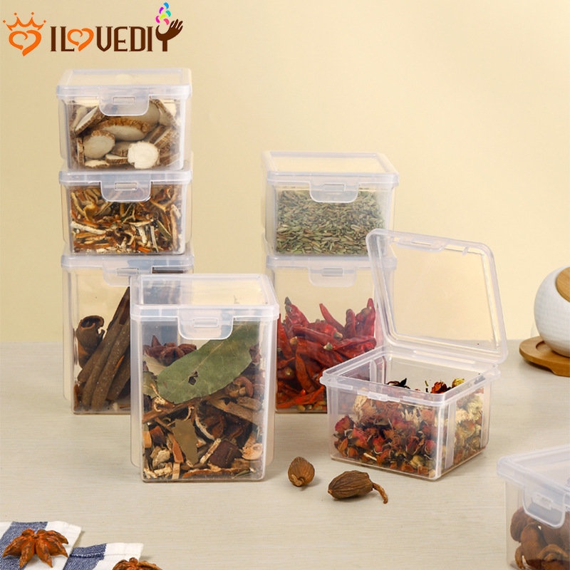 Hộp Đựng Gia Vị / Gia Vị Bằng Nhựa Tiện Dụng Cho Tủ Lạnh / Nhà Bếp