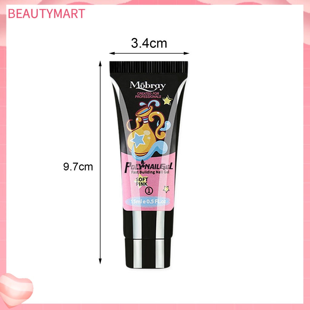 1 Bộ Keo Nối Dài Móng Tay 15ml An Toàn Nhanh Khô