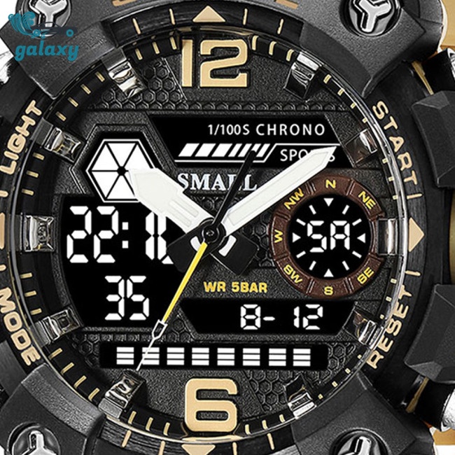 Galaxy Đồng Hồ Điện Tử Đa Năng Chống Thấm Nước 50m Màn Hình Led 8072