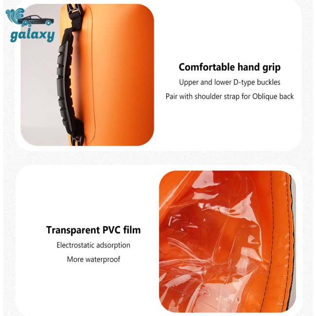 Galaxy Túi Đeo Vai Chống Thấm Nước Dung Tích 25l / 35l / 60l Tiện Dụng Mang Theo Du Lịch Cắm Trại