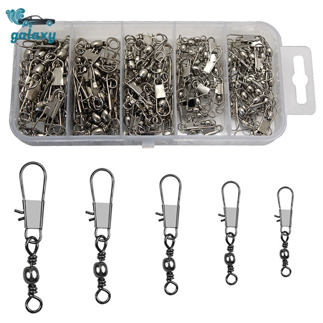 Galaxy Set 101 / 201 Phụ Kiện Câu Cá 5 Kích Cỡ 2 Kích Cỡ# 4# 6# 8# 10# Phụ Kiện Kết Nối Mồi Câu Cá Chuyên Dụng