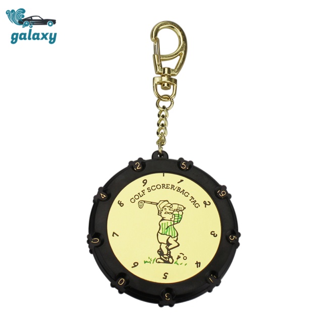 Galaxy Máy Đếm Điểm Chơi Golf 18 Lỗ Kèm Móc Khóa Tiện Dụng