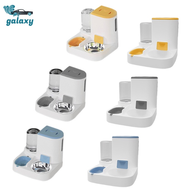 Galaxy Bát Uống Nước Tự Động Bằng Sứ Và Thép Không Gỉ Cho Thú Cưng
