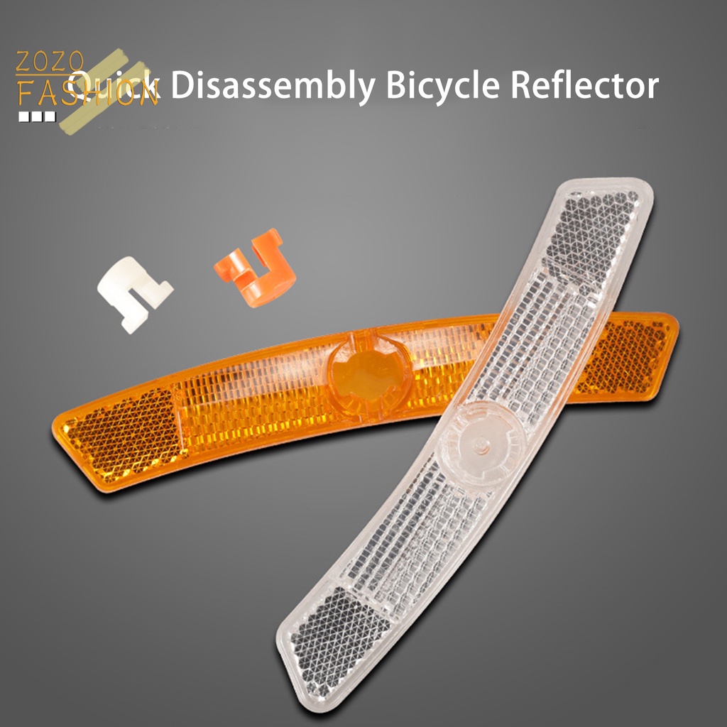 1 Bộ Ống Phản Quang Gắn Căm Xe Đạp Xoay 170 Độ