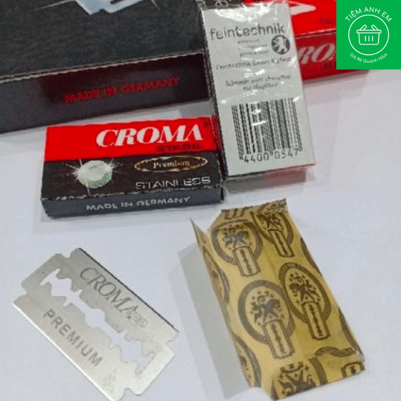 Lưỡi cạo râu Croma Stabil Premium hộp 10 cái