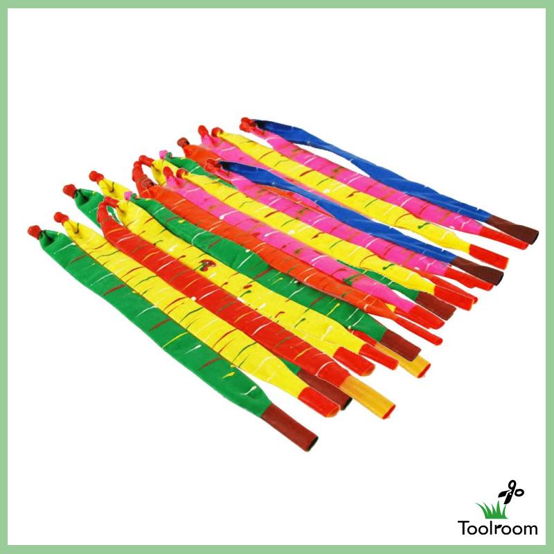 Bộ 50 Bong Bóng Cao Su Dài Phối Hình Tên Lửa Kèm Đồ Bơm Cho Bé