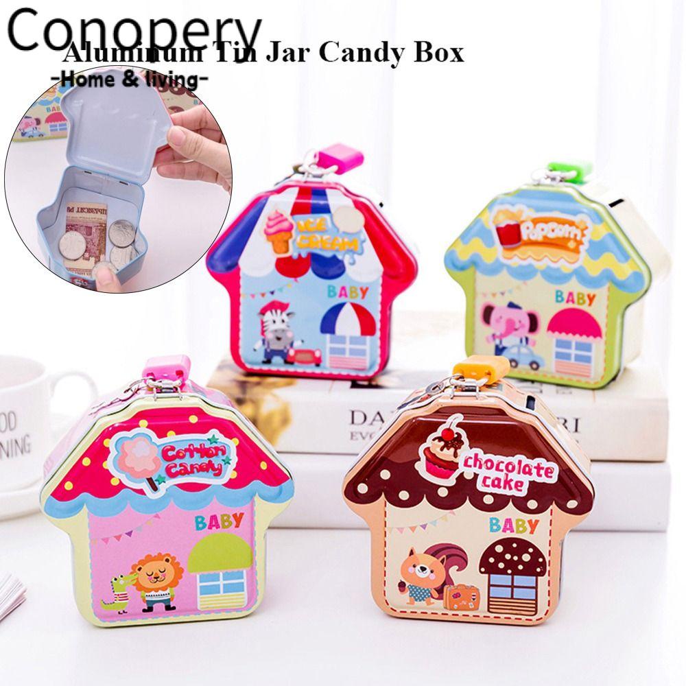 CONOPERY Lọ Đựng Nến Bằng Thiếc Nhôm Nhiều Kiểu Có Thể Nạp Lại