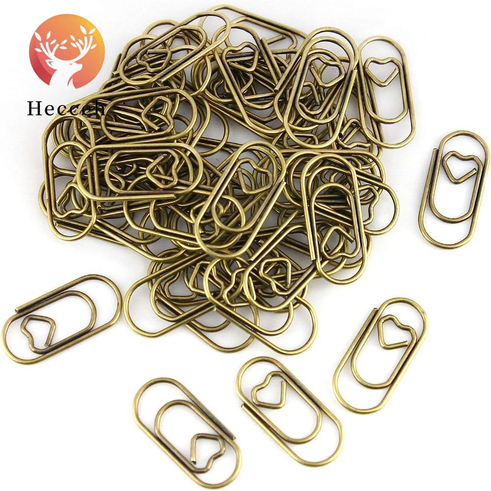 Set 150 Kẹp Giấy Mini Bằng Thép Không Gỉ Dễ Thương