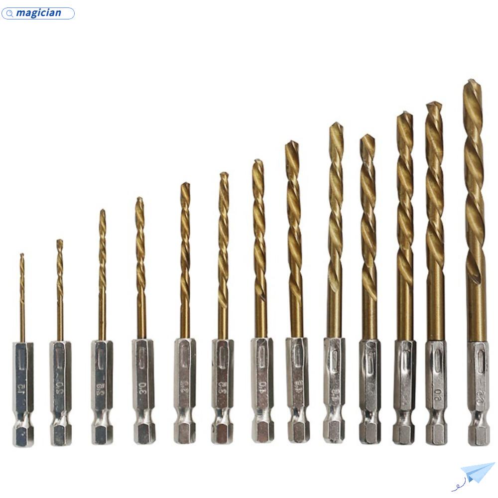 MAG Bộ 13 Mũi Khoan Điện Đầu Lục Giác 1.5-6.5mm