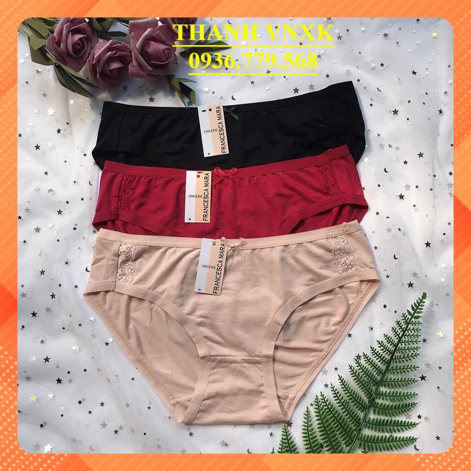 Quần lót nữ cotton lụa cao cấp Mara lưng cao và lưng vừa