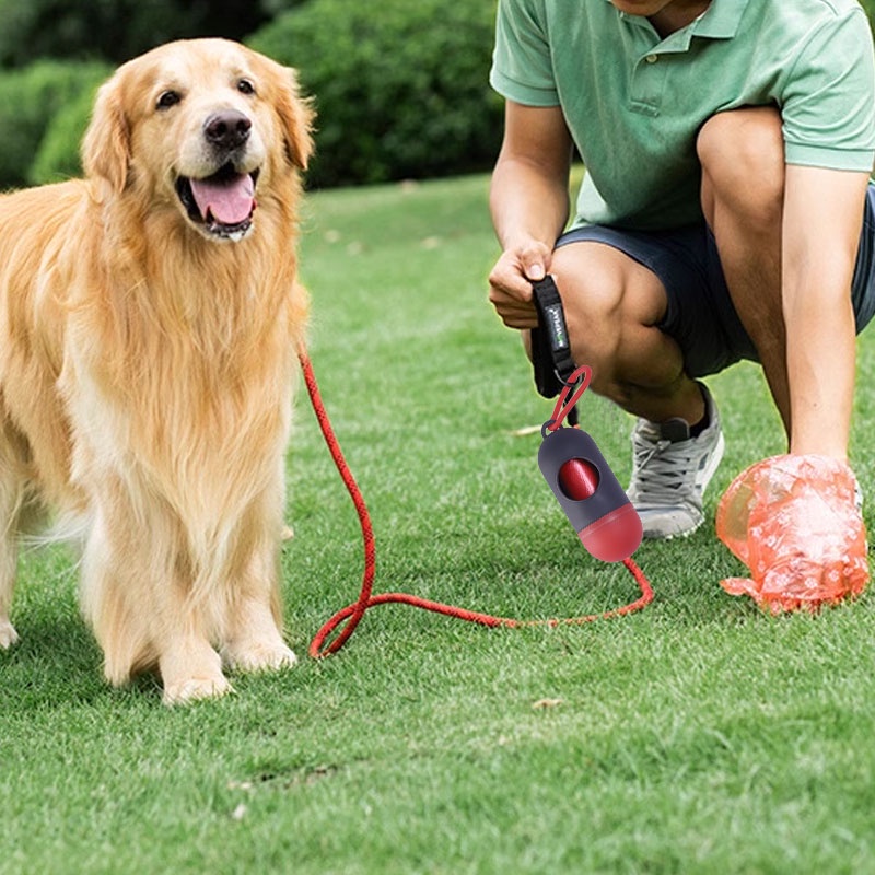 HamshMoc Giá Đỡ Túi Đựng Chất Thải Trọng Lượng Nhẹ Cho Thú Cưng