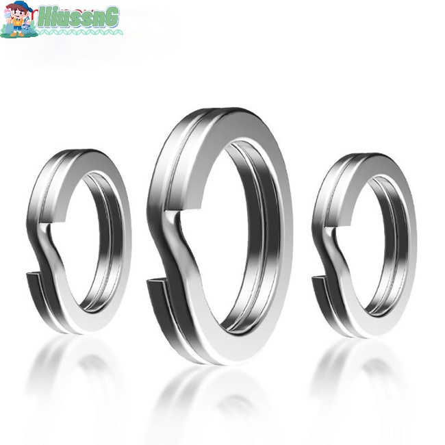 200 Vòng Nối Mồi Câu Cá Bằng Thép Không Gỉ