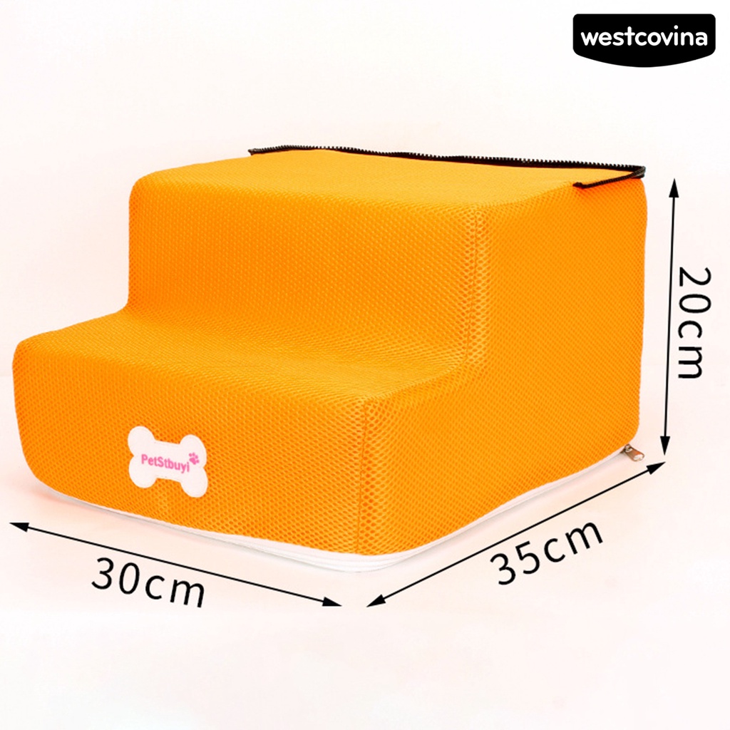 [COD]♞Thang Leo 2 Bậc Bằng Vải Không Trượt Chắc Chắn Cho Thú Cưng