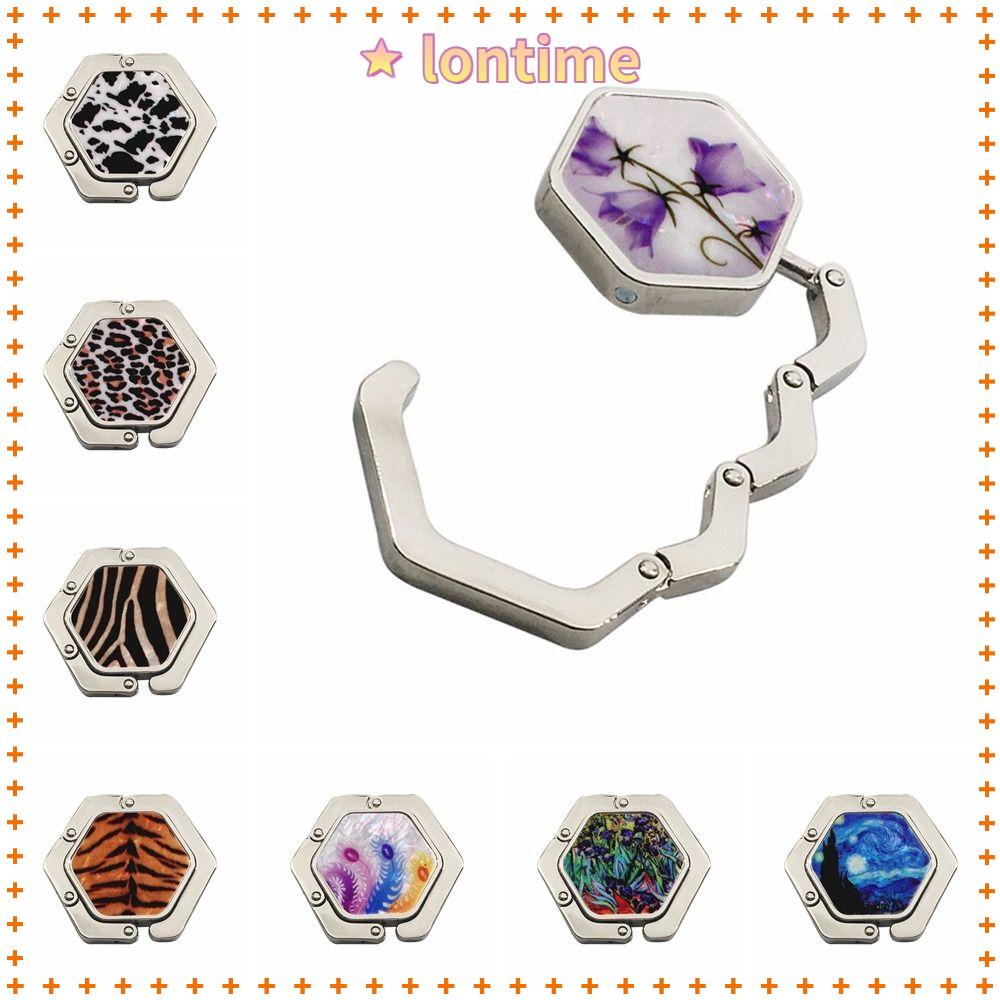 LONTIME Móc Treo Túi Xách Gấp Gọn Tiện Lợi Giá Đỡ